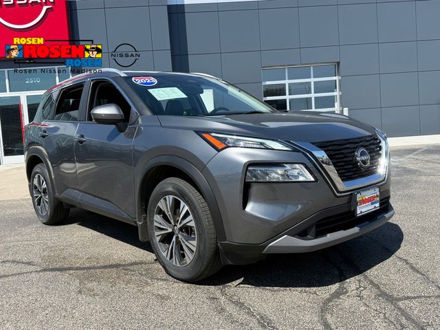 Gray (Gun Metallic) 2023 Nissan Rogue SV AWD SUV / Crossover All-Wheel Drive Continuously Variable Transmission