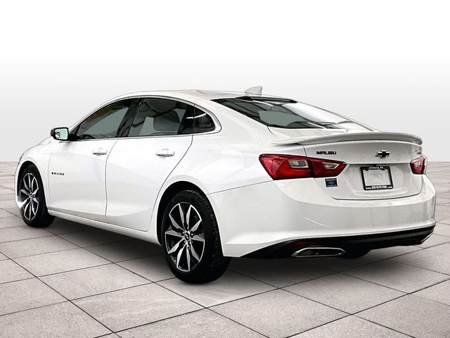 2022 Chevrolet Malibu RS White at Klick Lewis Buick Chevrolet