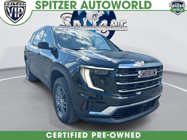 Black (Ebony Twilight Metallic) 2025 GMC Acadia SUV / Crossover Four-Wheel Drive 8-Speed Automatic