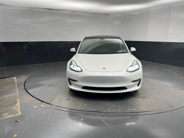 2021 Pearl White Multi-Coat Tesla Model 3 Standard Range Plus RWD Sedan