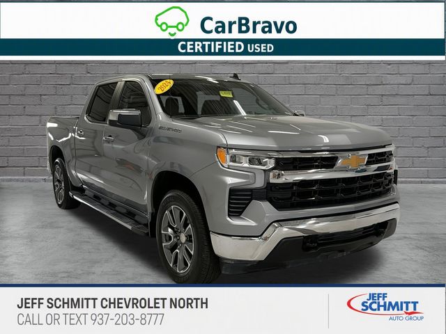 Sterling Gray Metallic 2024 Chevrolet Silverado 1500 Pickup Truck Four-Wheel Drive Automatic