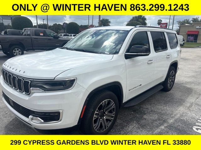 2024 Bright White Jeep Wagoneer Series II RWD SUV