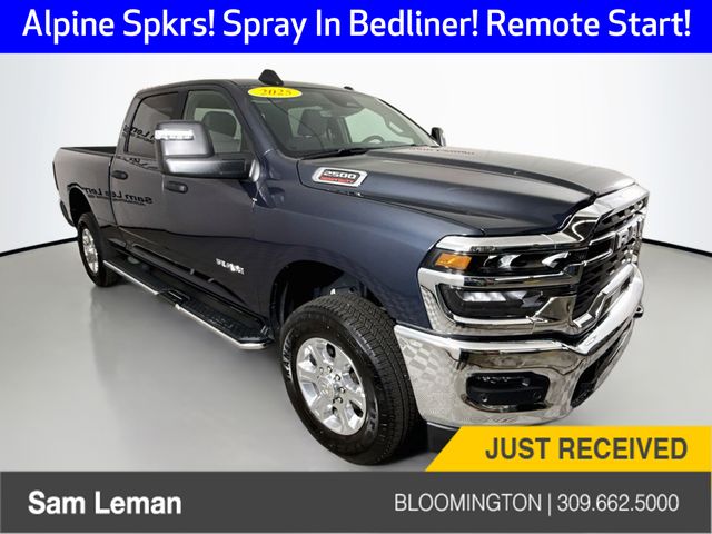 Forged Blue Metallic 2026 RAM 2500 Pickup Truck Four-Wheel Drive 8-Speed Automatic