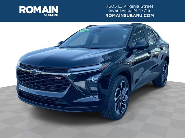 Mosaic Black Metallic 2024 Chevrolet Trax RS with 2RS FWD SUV / Crossover Front-Wheel Drive 6-Speed Automatic