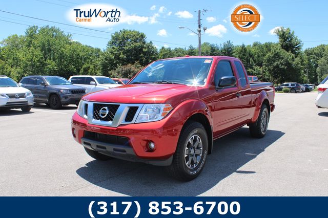 Lava Red 2018 Nissan Frontier Pickup Truck 4X2 5-Speed Automatic Overdrive