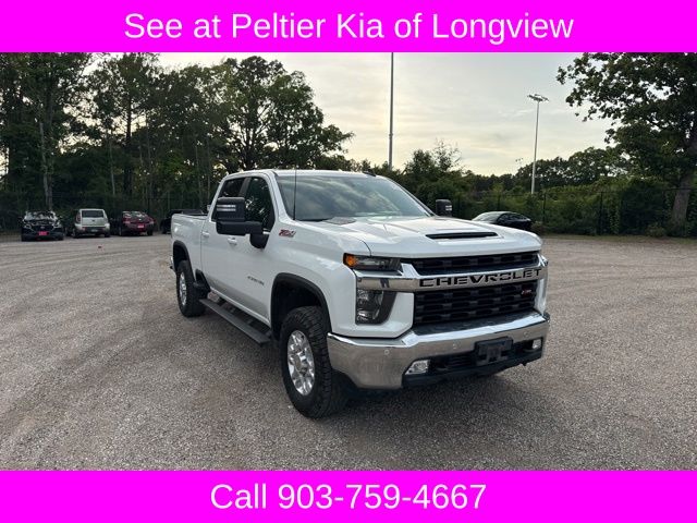 Summit White 2021 Chevrolet Silverado 2500HD Pickup Truck Four-Wheel Drive 6-Speed Automatic