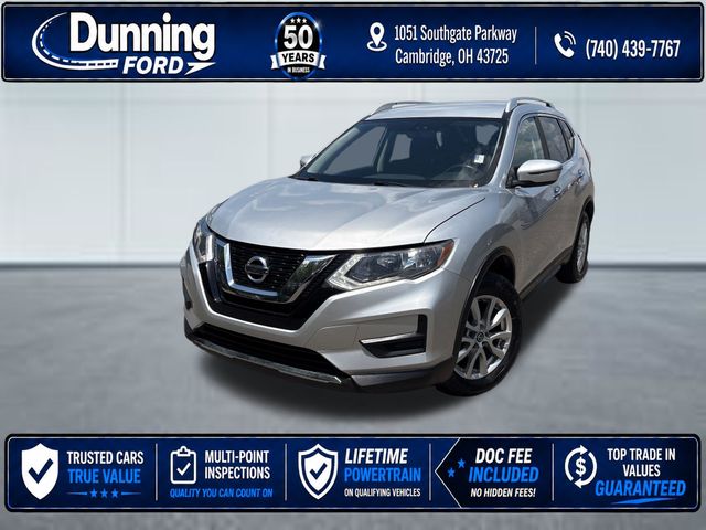 Brilliant Silver 2017 Nissan Rogue SUV / Crossover All-Wheel Drive Continuously Variable Transmission