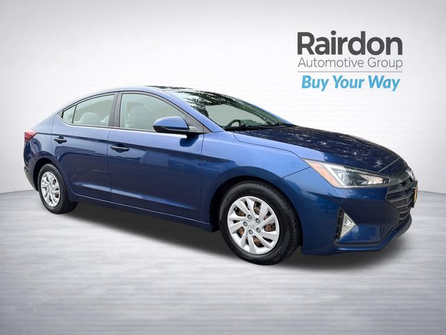 Lakeside Blue 2020 Hyundai Elantra Sedan Front-Wheel Drive Continuously Variable Transmission