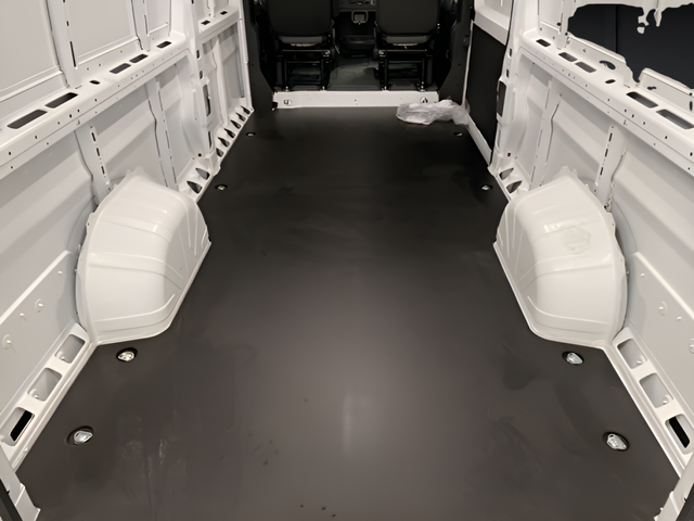 New 2025 Bright White Clearcoat Ram Super High Roof image 5