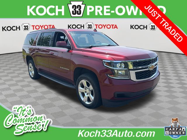 Siren Red Tintcoat 2016 Chevrolet Suburban SUV / Crossover Four-Wheel Drive 6-Speed Automatic Overdrive