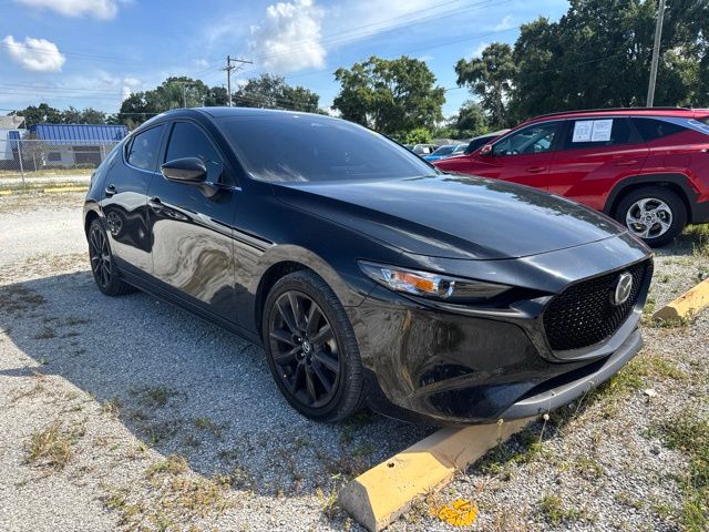 Jet Black 2025 Mazda MAZDA3 Hatchback Front-Wheel Drive 6-Speed Automatic