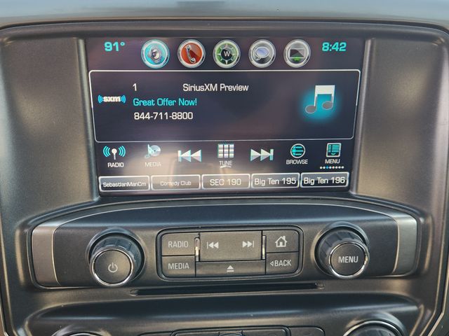 2017 Chevrolet Silverado 1500 LTZ White at Cook Ford