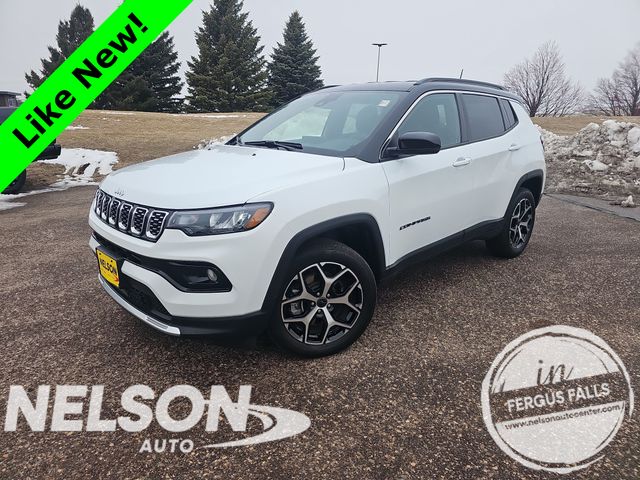 Bright White Clearcoat 2026 Jeep Compass Limited 4WD SUV / Crossover Four-Wheel Drive 8-Speed Automatic