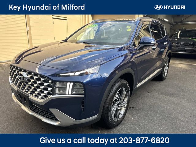 Stormy Blue 2023 Hyundai Santa Fe SUV / Crossover All-Wheel Drive 8-Speed Automatic