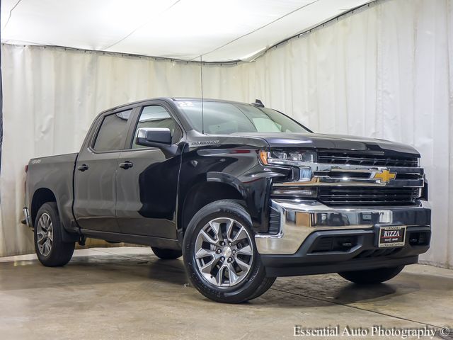 Black 2022 Chevrolet Silverado 1500 Pickup Truck Four-Wheel Drive 8-Speed Automatic