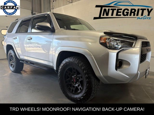Classic Silver Metallic 2015 Toyota 4Runner Trail Premium 4WD SUV / Crossover Four-Wheel Drive 5-Speed Automatic Overdrive
