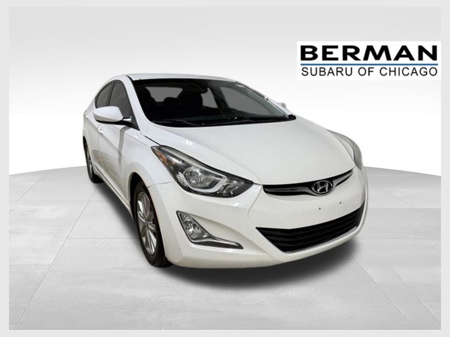 Quartz White Pearl 2016 Hyundai Elantra Sedan Front-Wheel Drive 6-Speed Automatic