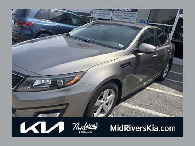 Titanium Silver 2014 Kia Optima Sedan Front-Wheel Drive 6-Speed Automatic
