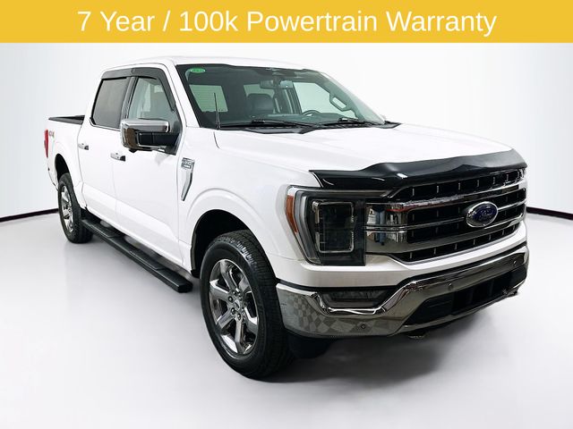 White Metallic 2023 Ford F-150 Pickup Truck Four-Wheel Drive Automatic