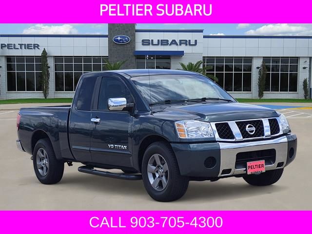 Deep Water 2005 Nissan Titan SE King Cab 2WD Pickup Truck Rear-Wheel Drive 5-Speed Automatic