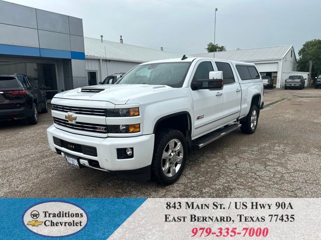 2019 Chevrolet Silverado 2500HD LTZ White at Classic Elite Chevrolet Hwy 6