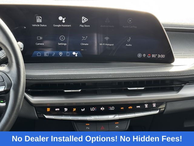 2025 Cadillac XT4 Premium Luxury Silver at Classic Elite Chevrolet Sugar Land