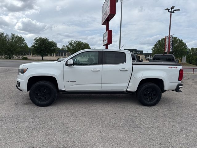 Summit White 2018 Chevrolet Colorado Work Truck Crew Cab 4WD Pickup Truck Four-Wheel Drive 8-Speed Automatic