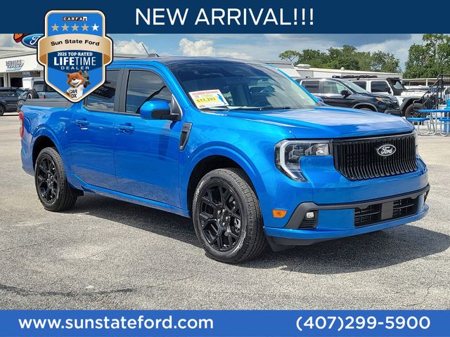 Velocity Blue 2025 Ford Maverick Pickup Truck All-Wheel Drive 7-Speed Automatic