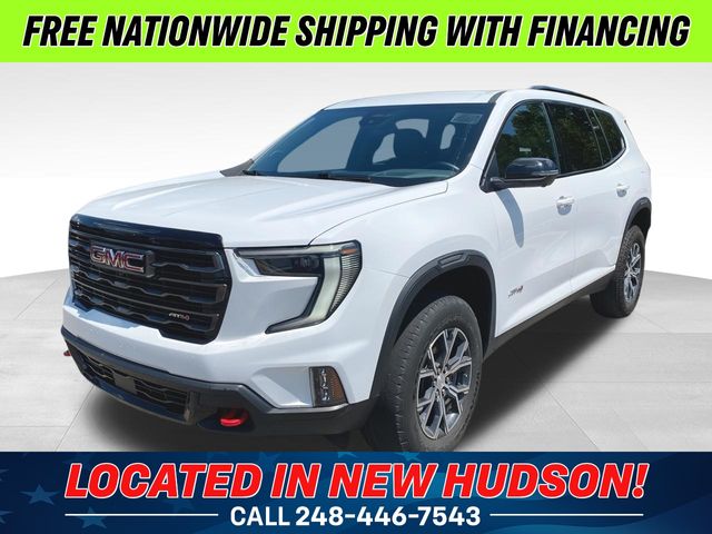 Summit White 2024 GMC Acadia SUV / Crossover Four-Wheel Drive 8-Speed Automatic