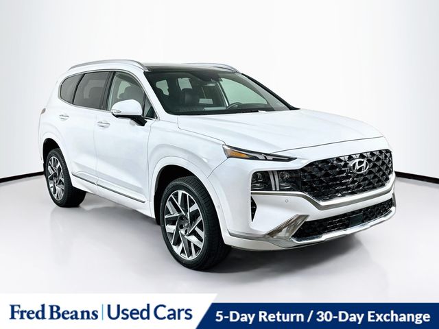 Serenity White Pearl 2023 Hyundai Santa Fe Calligraphy AWD SUV / Crossover All-Wheel Drive Automatic