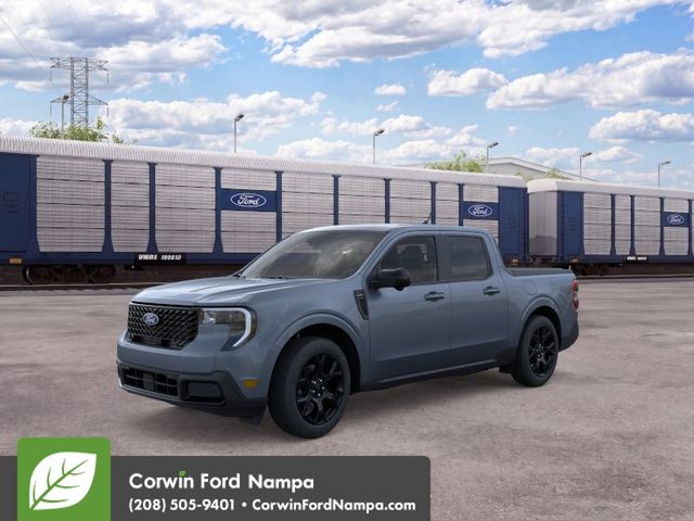 Blue (Azure Gray Metallic Tri-Coat) 2026 Ford Maverick Pickup Truck All-Wheel Drive Continuously Variable Transmission