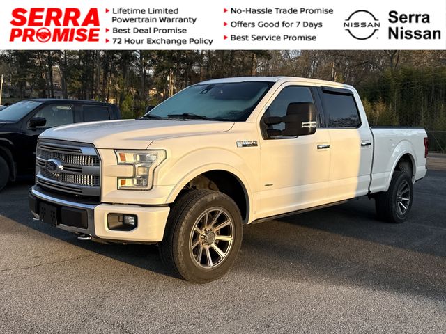 2015 Ford F-150 Platinum SuperCrew LB 4WD