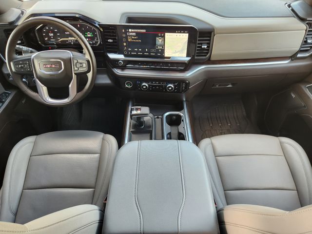 2023 GMC Sierra 1500 SLT White at DeMontrond Gulf Freeway
