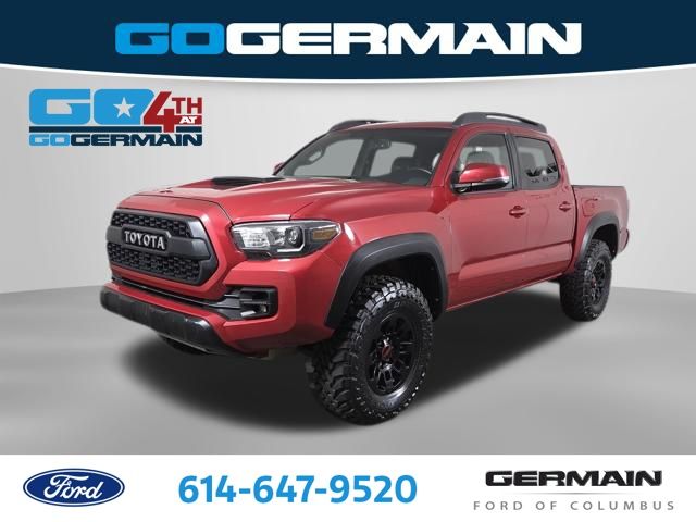 Barcelona Red Metallic 2017 Toyota Tacoma Pickup Truck Four-Wheel Drive 6-Speed Manual