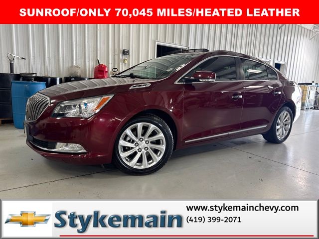 Deep Garnet Metallic 2015 Buick LaCrosse Sedan Front-Wheel Drive 6-Speed Automatic Overdrive