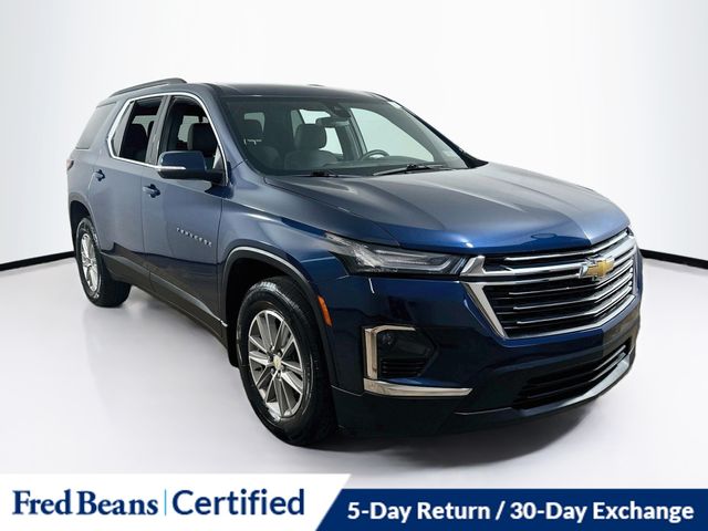Northsky Blue Metallic 2023 Chevrolet Traverse SUV / Crossover Four-Wheel Drive 9-Speed Automatic
