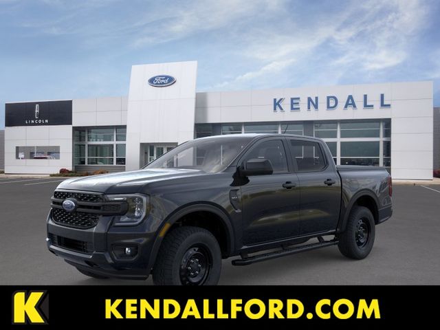 Shadow Black 2026 Ford Ranger Pickup Truck Four-Wheel Drive Automatic