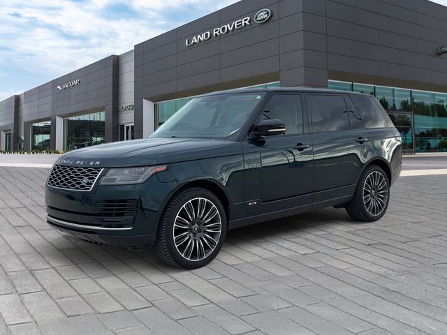 Green 2018 Land Rover Range Rover V8 Supercharged LWB 4WD SUV / Crossover All-Wheel Drive 8-Speed Automatic