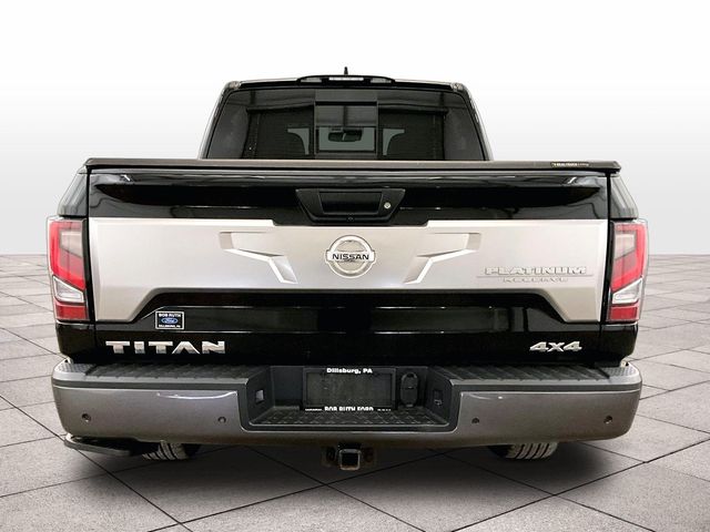2022 Nissan Titan Platinum Reserve Black at Bob Ruth Ford