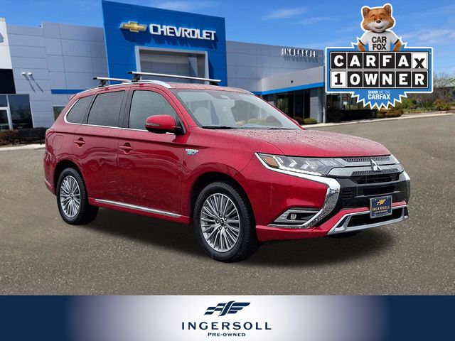Red Diamond 2020 Mitsubishi Outlander Hybrid Plug-in SUV / Crossover All-Wheel Drive 1-Speed Automatic