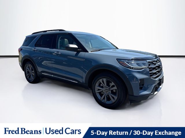 Vapor Blue 2025 Ford Explorer Active AWD SUV / Crossover All-Wheel Drive Automatic