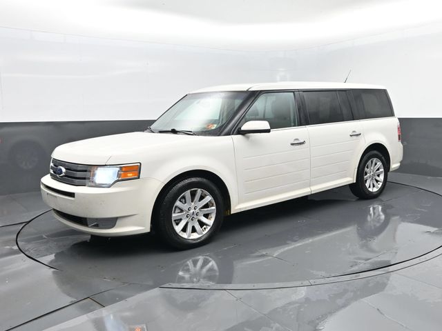 White Suede 2011 Ford Flex SUV / Crossover All-Wheel Drive 6-Speed Automatic