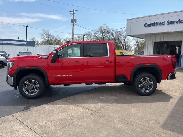 Cardinal Red 2026 GMC Sierra 2500HD SLE Crew Cab 4WD Pickup Truck Four-Wheel Drive Automatic
