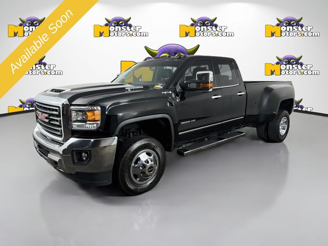Black 2018 GMC Sierra 3500HD Pickup Truck Four-Wheel Drive 6-Speed Automatic