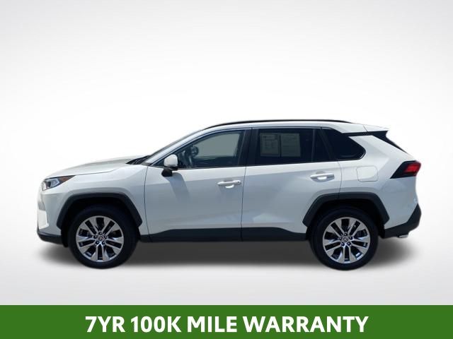 Certified 2021 Toyota RAV4 XLE Premium with VIN 2T3A1RFV2MW229886 for sale in Harrisonburg, VA
