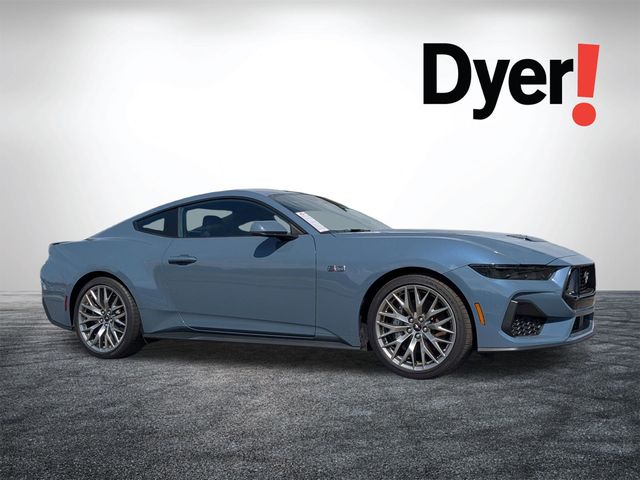 Vapor Blue Metallic 2025 Ford Mustang GT Premium Fastback RWD Coupe Rear-Wheel Drive Automatic