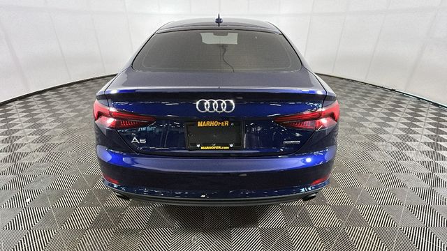 2019 Blue Audi A5 Sportback Premium AWD Hatchback