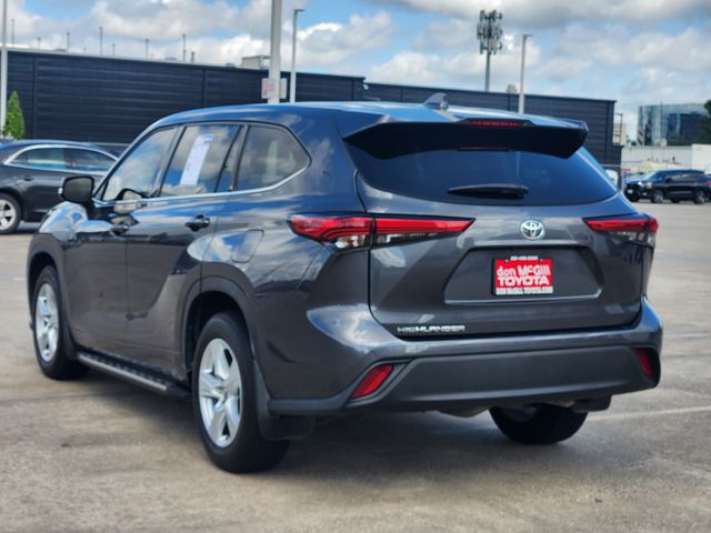 2021 Toyota Highlander L Gray at North Houston Mitsubishi