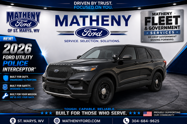 Agate Black 2026 Ford Explorer Hybrid SUV / Crossover All-Wheel Drive Automatic