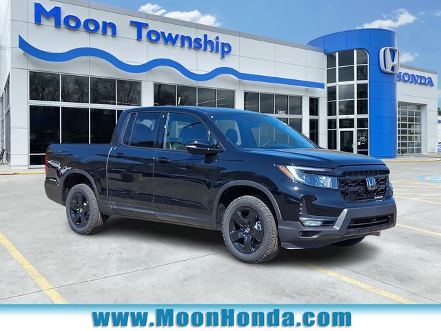 Crystal Black Pearl 2026 Honda Ridgeline Black Edition AWD Pickup Truck All-Wheel Drive 9-Speed Automatic